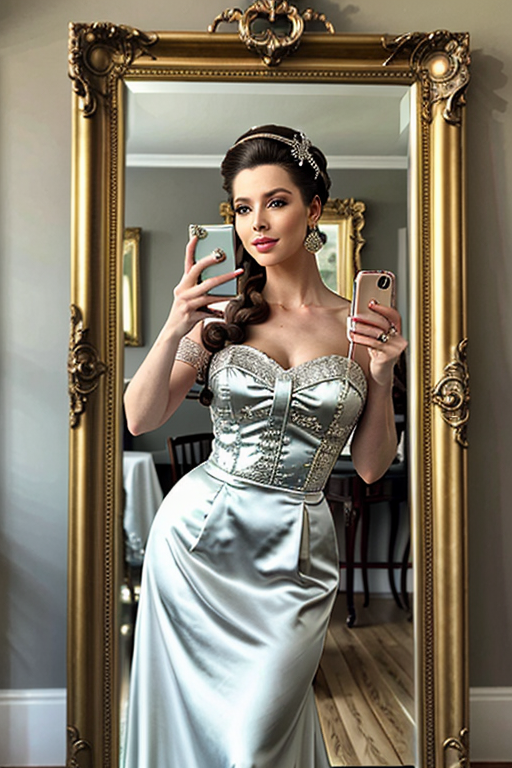 aesthetic mirror selfie girl quotes